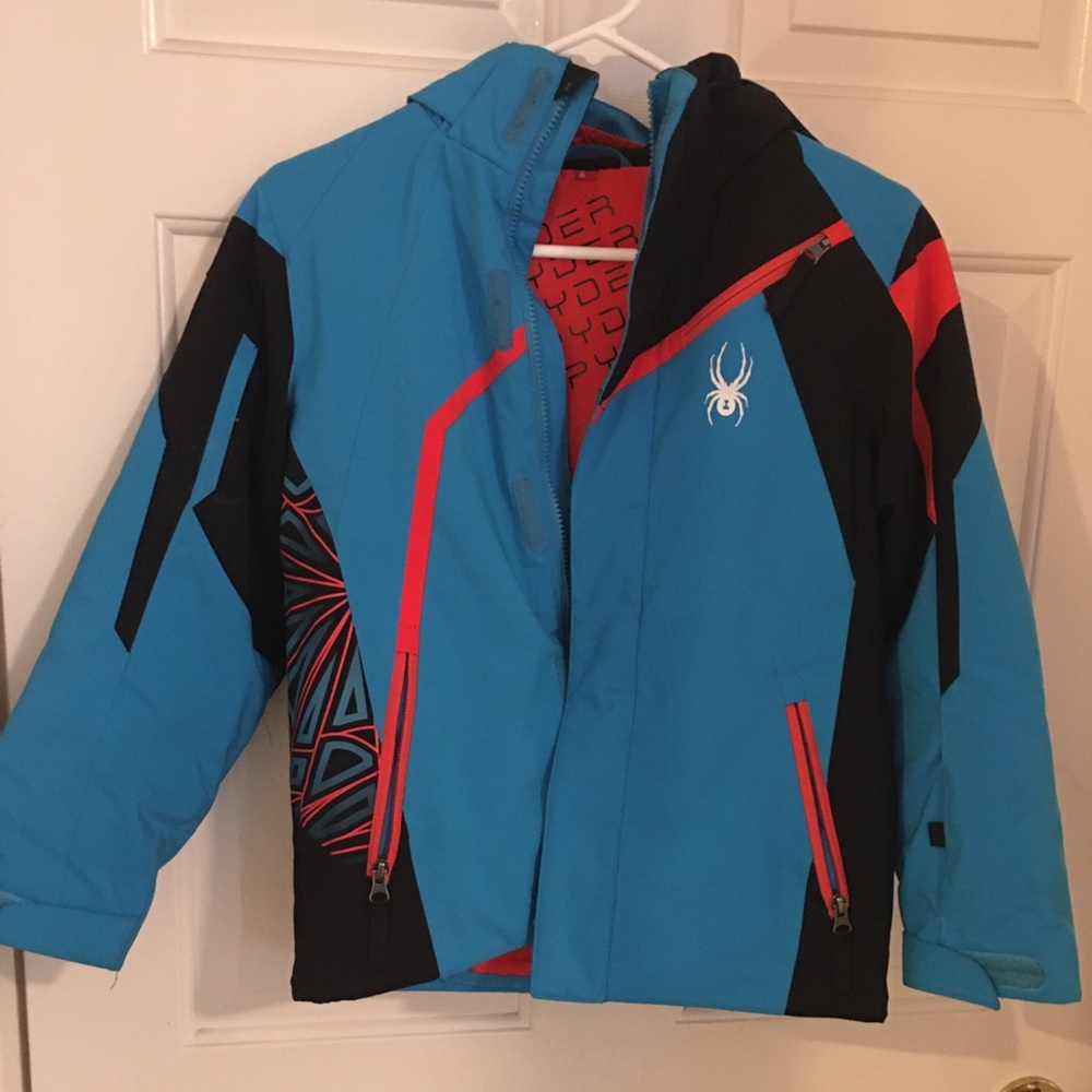 Spyder kid’s ski jacket, size 10